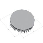 64ASL (⌀90mm/3.54") 16-sided-885