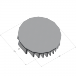 64ASL (⌀95mm/3.74") 16-sided-890