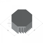 267ASL (⌀90mm/3.54") 8-sided-962