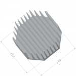 267ASL (⌀110mm/4.33") 8-sided-973