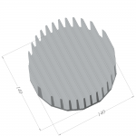 665ASL (⌀140mm/5.51") 16-sided-1013