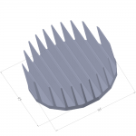 960ASL (⌀95mm/3.74") 16-sided-1073