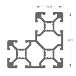 T-Slot 69.5x69.5 S Series-0