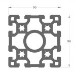 T-Slot 90x90 Heavy S Series-0