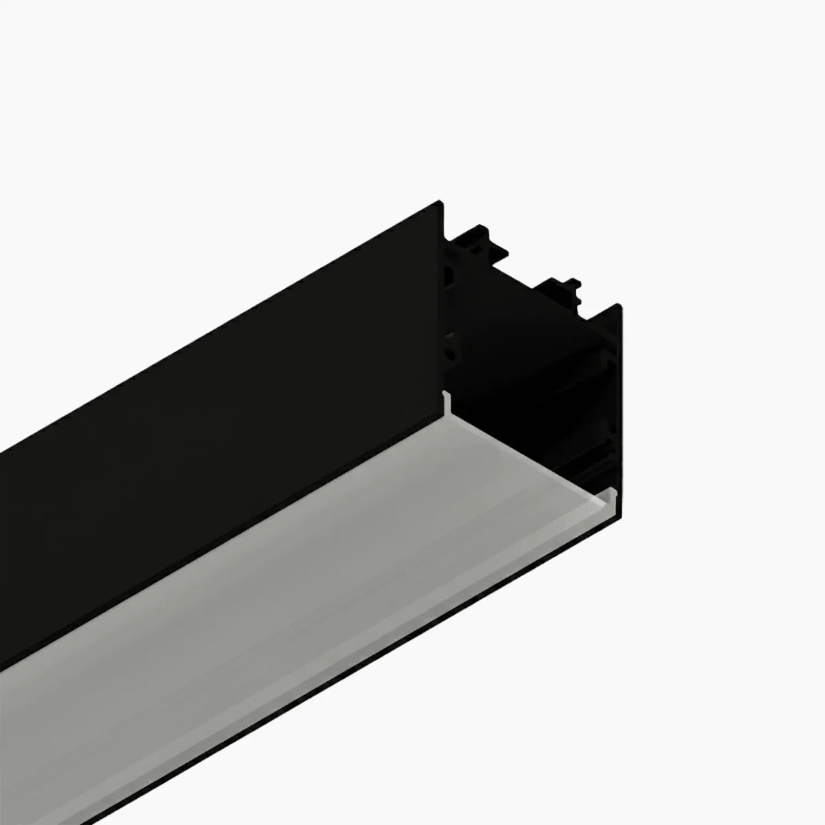 ASP-0435-SİYAH (37 MM. LİNEER LED PROFİL) - Görsel 1