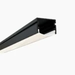 ASPL-01961-SİYAH (18 MM. SIVA ÜSTÜ HAFİF LED PROFİL)
